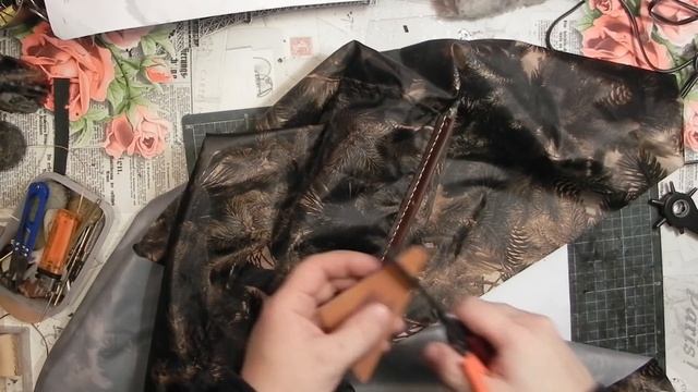 Мастер-класс 21. Большая дорожная сумка. Large travel bag