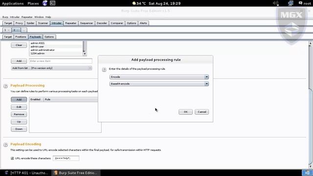 Recovering router password using Burp Suite dictionary attack смотреть онлайн