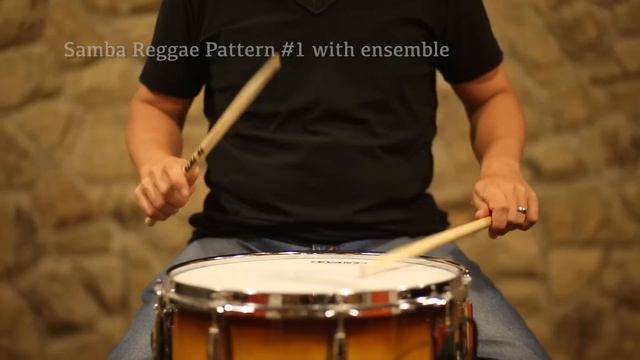 Samba Reggae Caixa Rhythms #1-2