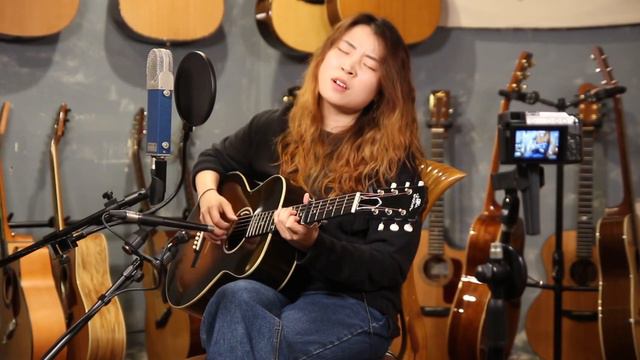 Gibson L-1 Robert Johnson, Hang me, Oh hang me cover 보컬 신다영 смотреть онлайн