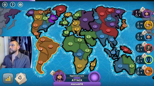Game 7: Beginner to Intermediate Risk Global Domination Rank Up Series смотреть онлайн