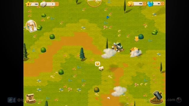 Tiny Sheep - iPhone & iPad Gameplay Video смотреть онлайн