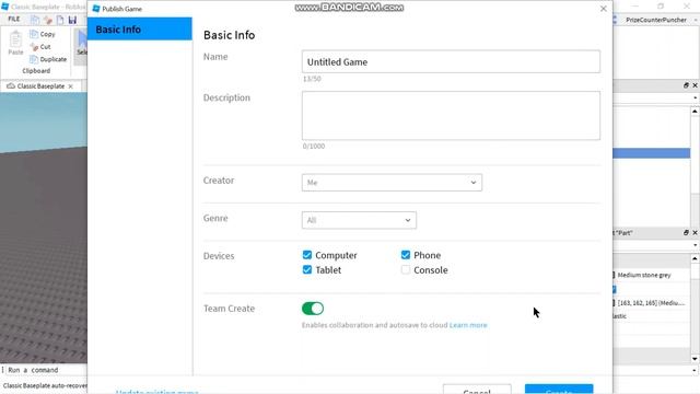 How to Fix Issue with Create Button not Showing Up in Roblox Studio. Where is my Create Button? смотреть онлайн