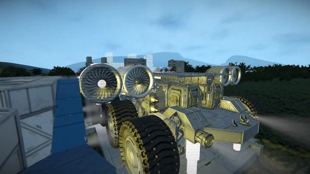 Building the ultimate mining rover in Space Engineers (timelapse) смотреть онлайн