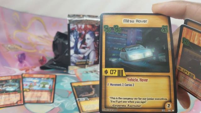 CyberPunk TCG Girl pack смотреть онлайн