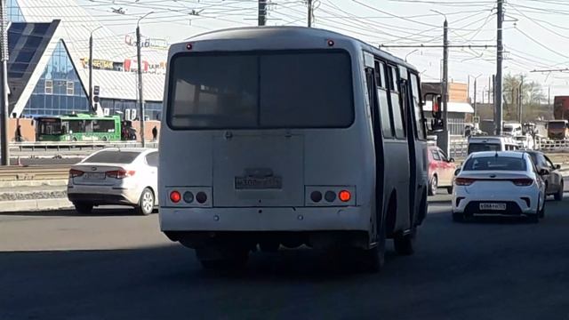 три автобуса паз 32054 маршруты 22, 92, 218 смотреть онлайн