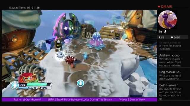 Skylanders: SWAP Force | Lightcore Locke FULL STREAM смотреть онлайн