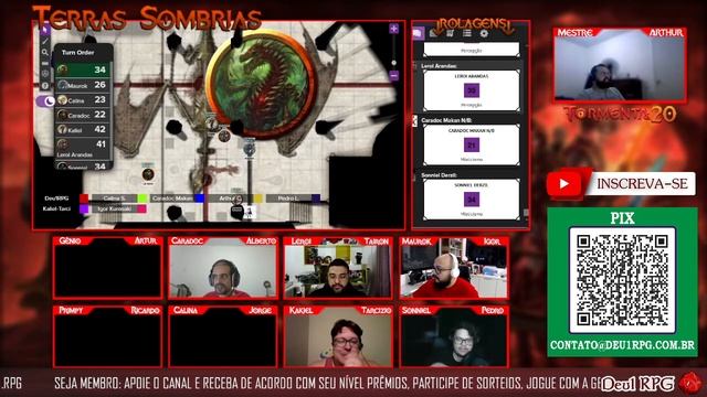 Tormenta 20 | Terras Sombrias | 7.2º Sessão смотреть онлайн