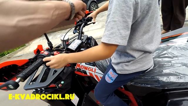 Квадроцикл МАУГЛИ DUX 8+ для детей и взрослых max. 160 кг. смотреть онлайн