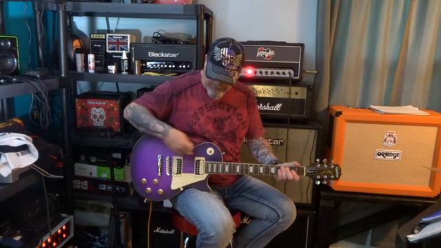 Epiphone Les Paul Classic Worn Purple Burst! Review! смотреть онлайн