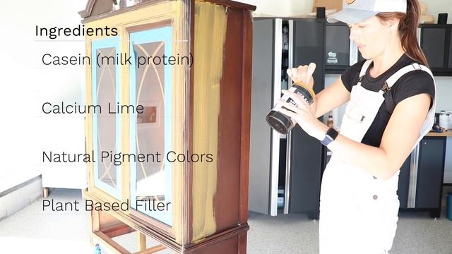 Milk Paint Furniture Makeover | Can this Cabinet Be Saved?! смотреть онлайн