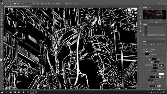 Hangar 74 Concept art blender Cycles ZBrush timelapse смотреть онлайн