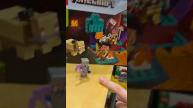 ВИДЫ БРОНИ В ЛЕГО МАЙНКРАФТ #shorts смотреть онлайн