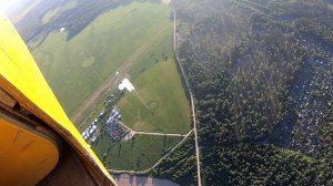 Первые прыжки с десантным парашютом