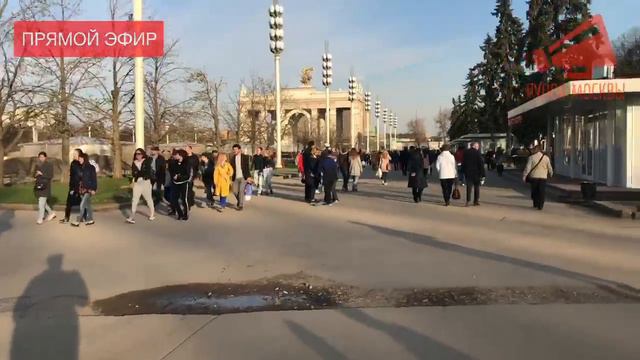 Состояние ВДНХ в Москве / LIVE 29.04.18 смотреть онлайн