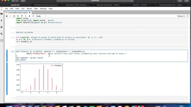 Plotting a Normal Distribution using Python смотреть онлайн