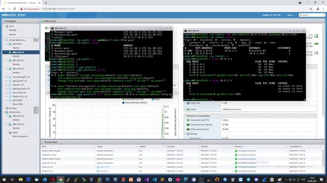 Поднятие L2TP IPSEC туннеля между двумя Mikrotik. смотреть онлайн