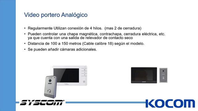 Nueva linea de video porteros Kocom, смотреть онлайн
