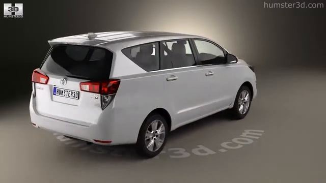 Toyota Innova 2016 3D model by Humster3D.com смотреть онлайн