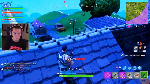 MY FIRST VICTORY ROYALE! - Fortnite Battle Royale (Part 7) смотреть онлайн