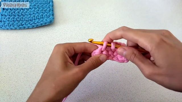 Как Сделать Кармашек для вязаной сумки. Вязаный карман смотреть онлайн