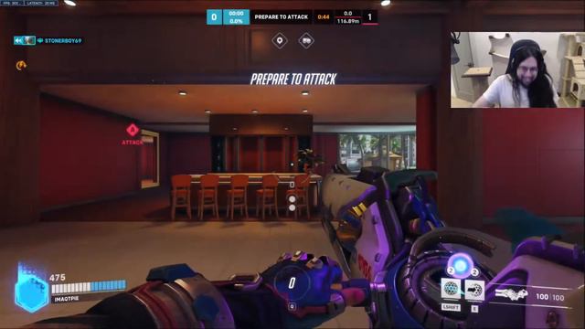 imaqtpie gets angry at "TANK DIFF" Overwatch 2 смотреть онлайн