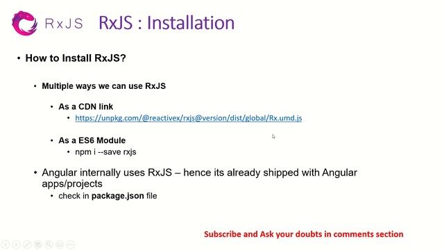 RxJS Tutorial For Beginners #2 - Installation смотреть онлайн