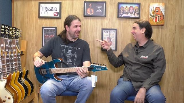 Review Guitarra Ibanez RG5120M FCN | Com Guga Stuart смотреть онлайн