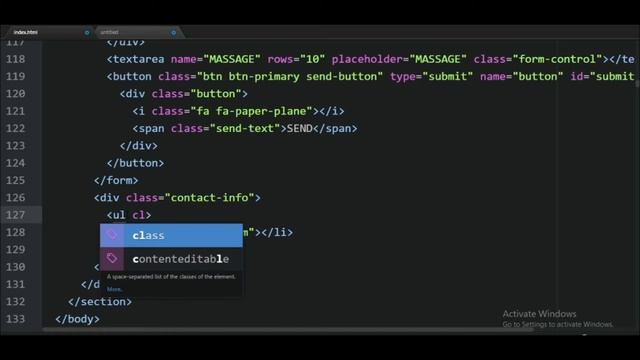 Contact Us Page Design using Html CSS Bootstrap | HTML Responsive Web Page Design смотреть онлайн
