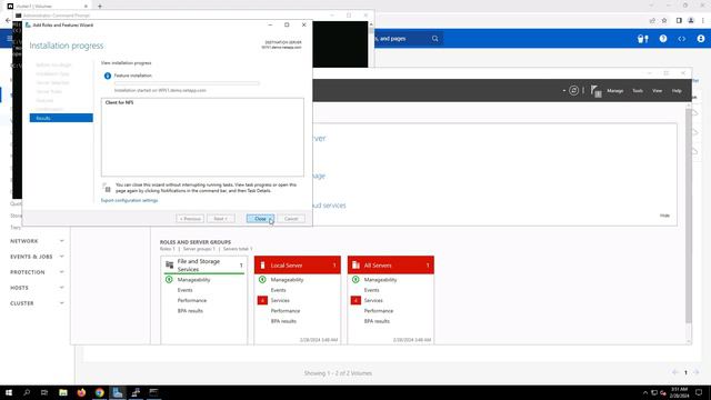 ONTAP 9.14.1 NFS Setup with Mounting to Windows смотреть онлайн