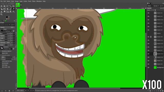 Year of the Poofalo Drawing Timelapse смотреть онлайн