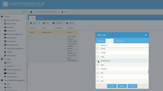 OpenMediaVault 5 NAS server installation on Raspberry Pi 4 смотреть онлайн