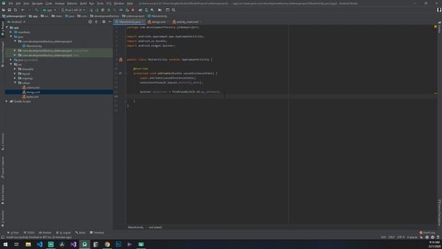 Implementarea unei liste verticale | ANDROID DEVELOPMENT смотреть онлайн