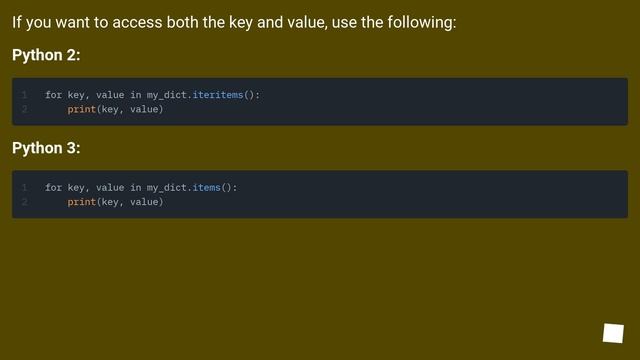 How can I get dictionary key as variable directly in Python (not by searching from value)? смотреть онлайн