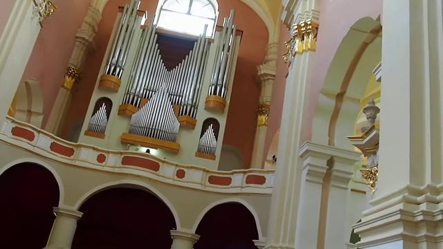 Полоцк 2016: орган в Софийском соборе (Аве Мария) смотреть онлайн