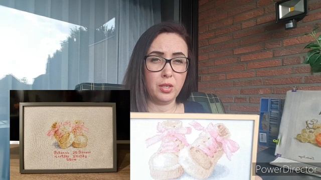 Вышивка и карантин. Законченные и начатые работы. смотреть онлайн