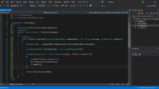 #RevitAPI Revit API using C# | Delete the elements from the Document смотреть онлайн
