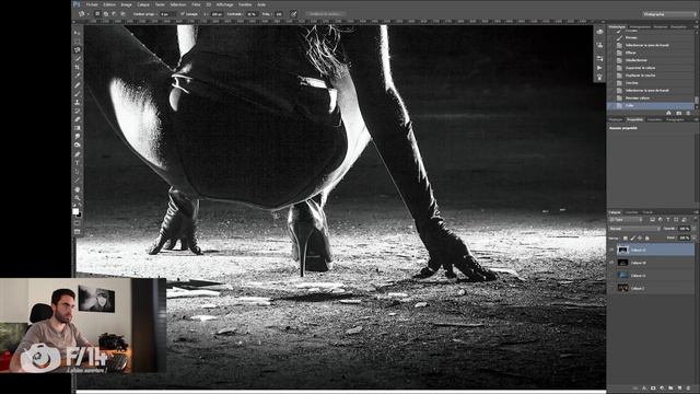 Le Compositing (1/2) - Shooting et détourage - PHOTOSHOP - S03E11 - F/1.4 смотреть онлайн