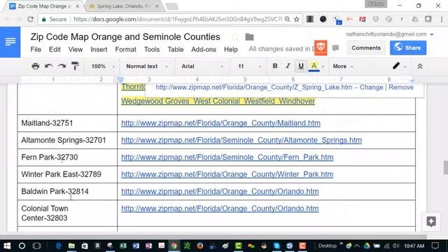 Useful Zip Code Map for Winter Park Orlando Florida Area No personal information in this video смотреть онлайн