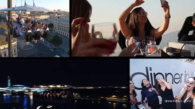 Празднование Dinner in the Sky® по всему миру! смотреть онлайн
