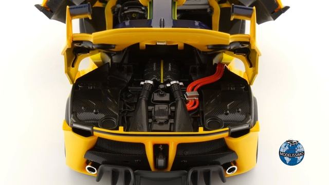 Modelissimo: Bburago Ferrari FXX K yellow смотреть онлайн
