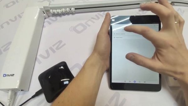 Алиса и электрокарнизы Onviz Простая настройка через Broadlink
