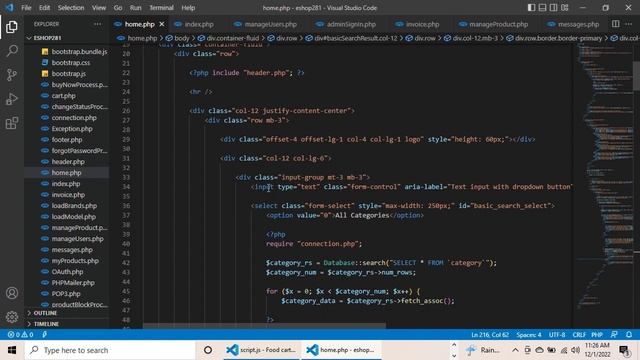 How to create a product searching page || Episode 18 || eShop || #javainstitute смотреть онлайн