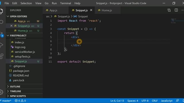 #12 Function Components using Code Snippets смотреть онлайн
