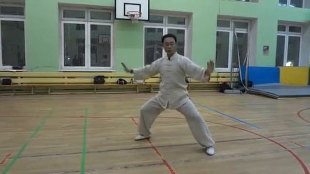 Тайцзи 40 форм Чэнь. Урок 6-й. смотреть онлайн
