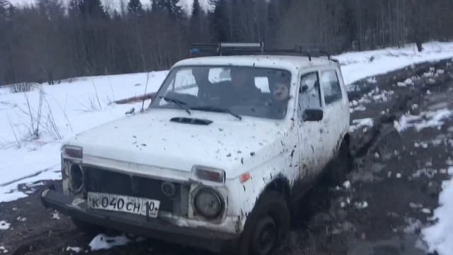 Off Road на ниве по первой грязи смотреть онлайн