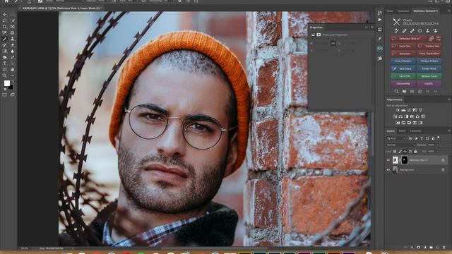 Delicious ReTouch 4 for Photoshop Plugin смотреть онлайн