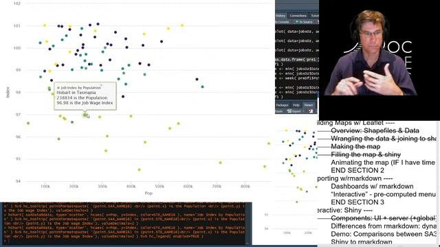 Craig “Doc” Savage Live Doing Data Viz in R: Part 2 смотреть онлайн