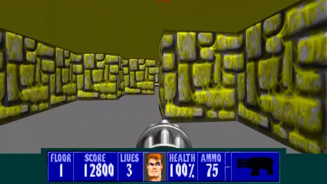 Wolfenstein 3D TC for ZDoom - E2L1 - All Secrets + Secret Exit - I Am a Death Incarnate смотреть онлайн