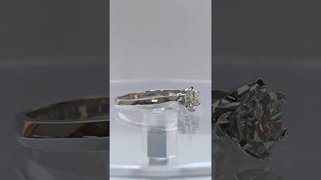 Кольцо Tiffany&Co с бриллиантом 0.50ct смотреть онлайн